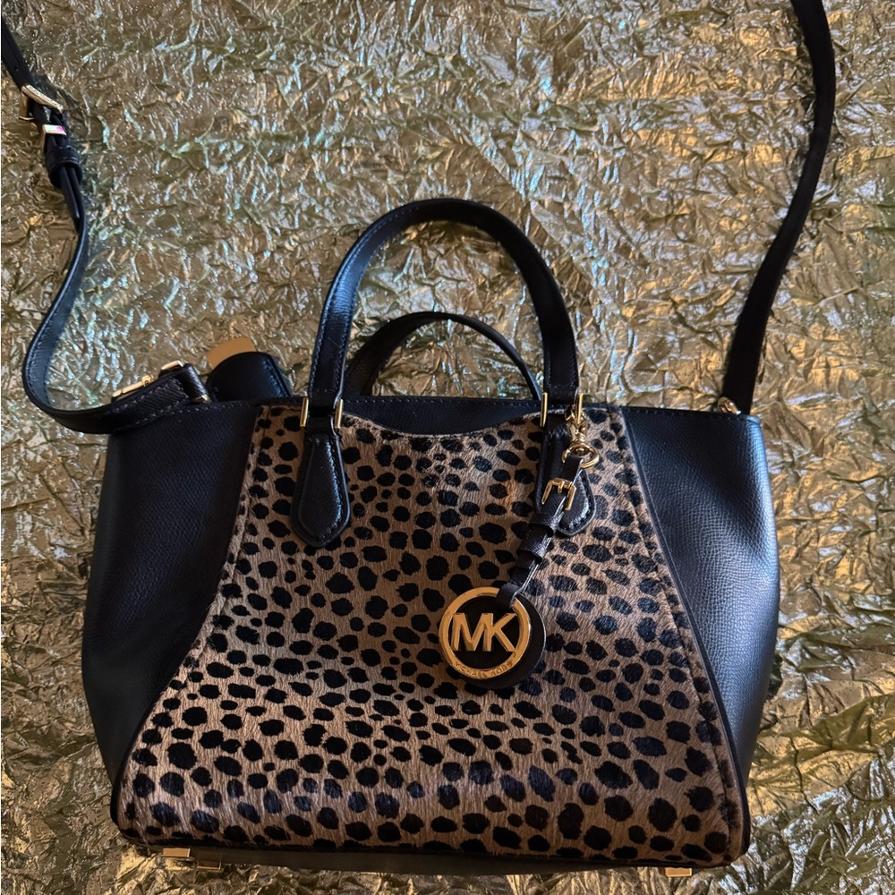 Michael Kors Leopard Print Purse